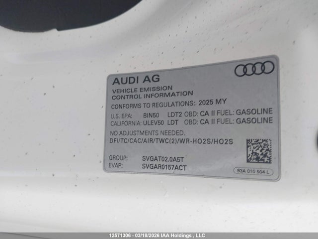 WA1AUCF38S1074186 Audi Q3 Premium 40