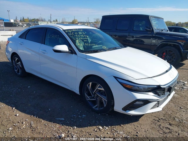2024 Hyundai Elantra Luxury მანქანა იყიდება აუქციონზე, vin: KMHLN4DG7RU754575, აუქციონის ნომერი: 12571307