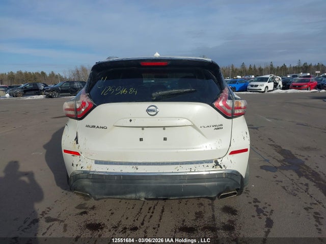 5N1AZ2MH1GN113955 Nissan Murano Platinum/sl/sv
