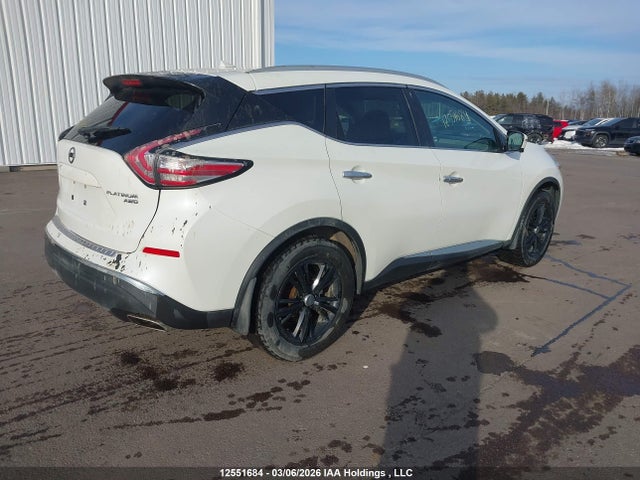 5N1AZ2MH1GN113955 Nissan Murano Platinum/sl/sv