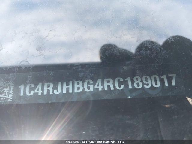 1C4RJHBG4RC189017 Jeep Grand Cherokee Limited