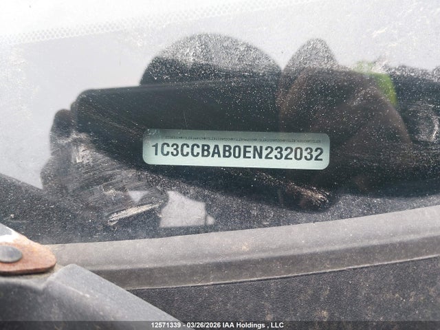 2014 Chrysler 200 Lx მანქანა იყიდება აუქციონზე, vin: 1C3CCBAB0EN232032, აუქციონის ნომერი: 12571339