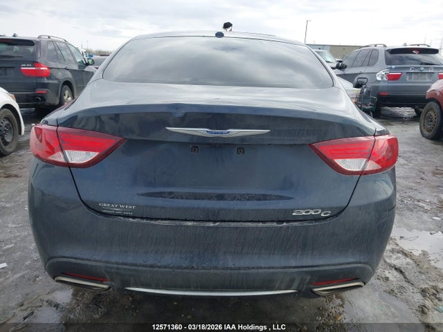 2016 Chrysler 200 C მანქანა იყიდება აუქციონზე, vin: 1C3CCCCG5GN194623, აუქციონის ნომერი: 12571360