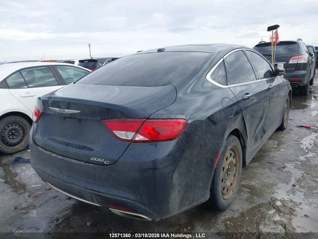 2016 Chrysler 200 C მანქანა იყიდება აუქციონზე, vin: 1C3CCCCG5GN194623, აუქციონის ნომერი: 12571360