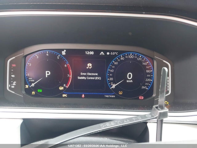 12571362 :رقم المزاد ، 3VV4C7B24SM089377 vin ، 2025 Volkswagen Taos Sel مزاد بيع