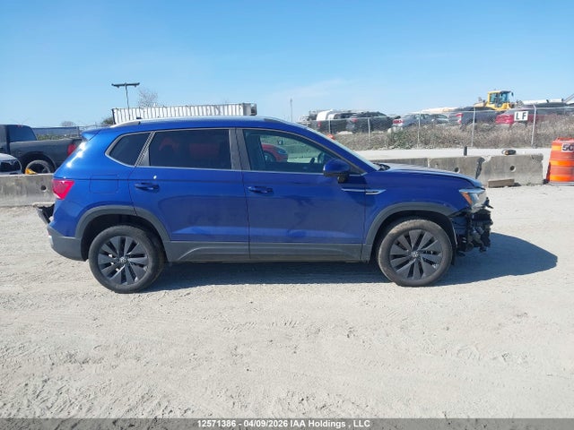 12571386 :رقم المزاد ، 3VVSX7B21RM013895 vin ، 2024 Volkswagen Taos Se مزاد بيع