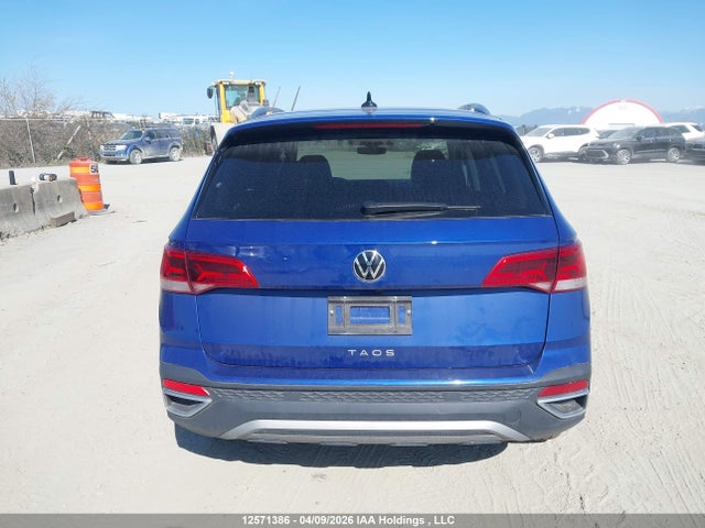 12571386 :رقم المزاد ، 3VVSX7B21RM013895 vin ، 2024 Volkswagen Taos Se مزاد بيع