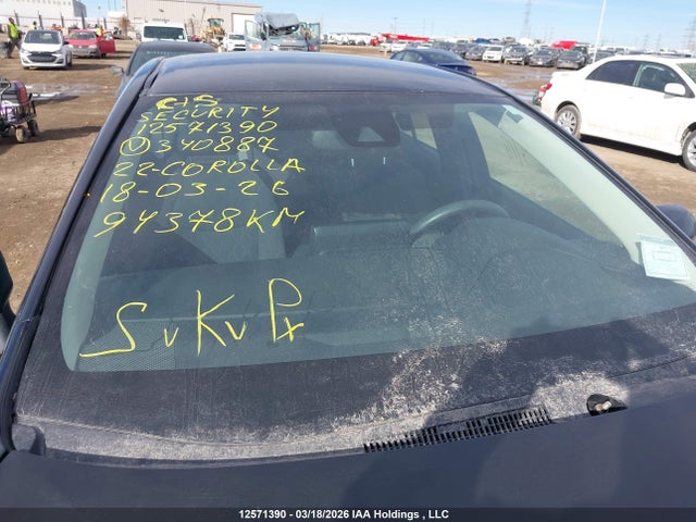 12571390 :رقم المزاد ، 5YFBPMBE1NP340887 vin ، 2022 Toyota Corolla Le مزاد بيع