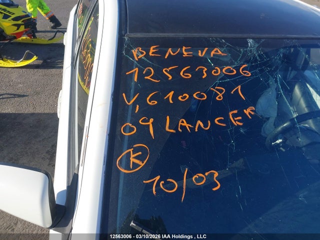 Aukcja sprzedaży 2009 Mitsubishi Lancer Se, vin: JA3AU26U29U610081, numer aukcji: 12563006