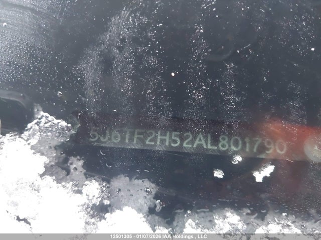 Aukcja sprzedaży 2010 Honda Accord Crosstour Ex-l, vin: 5J6TF2H52AL801790, numer aukcji: 12501305