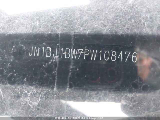JN1BJ1BW7PW108476 Nissan Qashqai Sl/sv