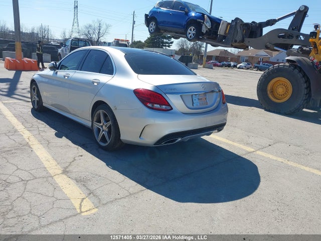 Aukcja sprzedaży 2015 Mercedes-benz C 300 4matic, vin: 55SWF4KB7FU013433, numer aukcji: 12571405