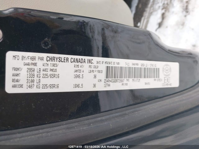 Aukcja sprzedaży 2011 Dodge Grand Caravan Express, vin: 2D4RN4DG6BR729607, numer aukcji: 12571419
