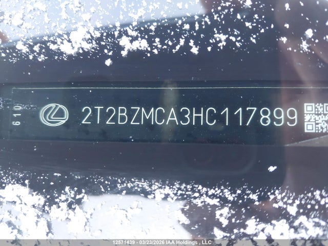 12571439 :رقم المزاد ، 2T2BZMCA3HC117899 vin ، 2017 Lexus Rx 350/base/f Sport مزاد بيع