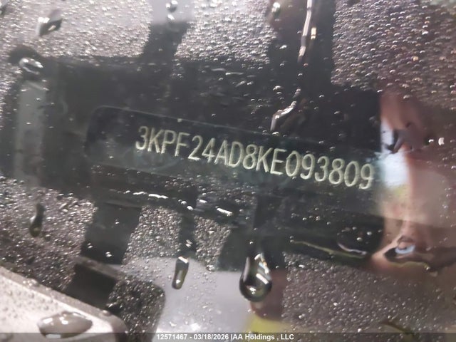 3KPF24AD8KE093809 KIA Forte Fe/lx/lxs