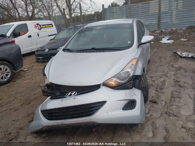 12571482 :رقم المزاد ، 5NPDH4AE9DH387166 vin ، 2013 Hyundai Elantra Gls/limited مزاد بيع