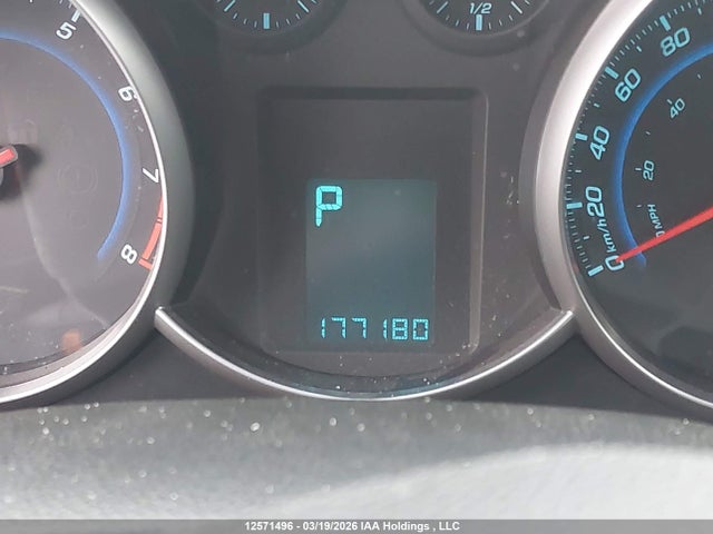 12571496 :رقم المزاد ، 1G1PF5S96B7166242 vin ، 2011 Chevrolet Cruze Lt مزاد بيع