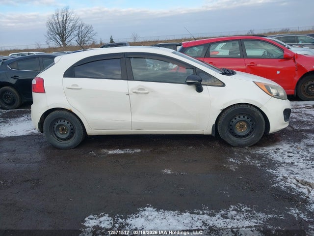 2012 Kia Rio Ex/lx/lx+ მანქანა იყიდება აუქციონზე, vin: KNADN5A37C6748574, აუქციონის ნომერი: 12571512