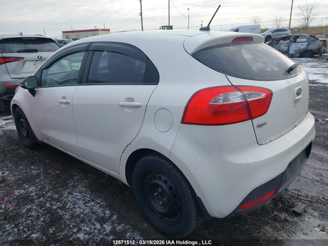 2012 Kia Rio Ex/lx/lx+ მანქანა იყიდება აუქციონზე, vin: KNADN5A37C6748574, აუქციონის ნომერი: 12571512