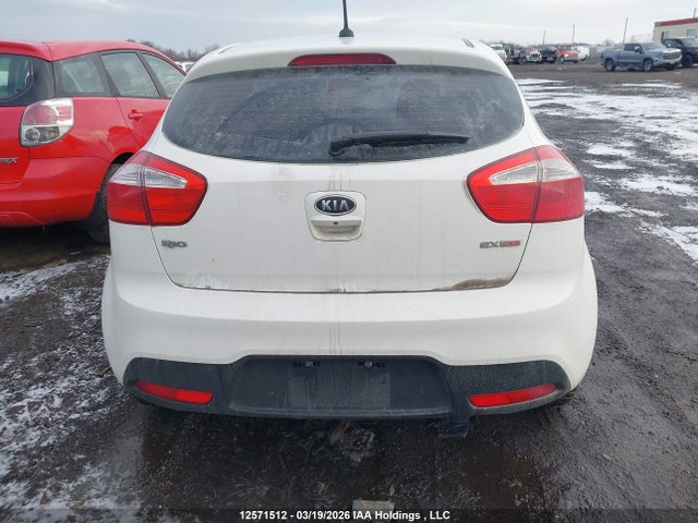 2012 Kia Rio Ex/lx/lx+ მანქანა იყიდება აუქციონზე, vin: KNADN5A37C6748574, აუქციონის ნომერი: 12571512