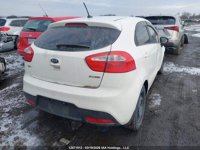 2012 Kia Rio Ex/lx/lx+ მანქანა იყიდება აუქციონზე, vin: KNADN5A37C6748574, აუქციონის ნომერი: 12571512