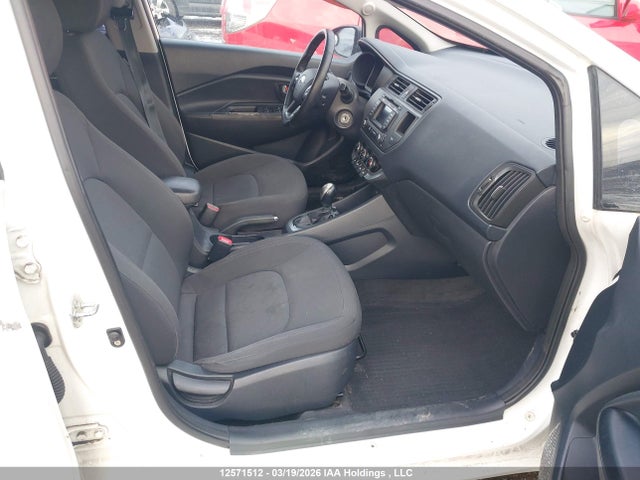 2012 Kia Rio Ex/lx/lx+ მანქანა იყიდება აუქციონზე, vin: KNADN5A37C6748574, აუქციონის ნომერი: 12571512