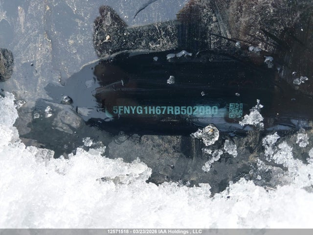 Aukcja sprzedaży 2024 Honda Pilot Trailsport, vin: 5FNYG1H67RB502080, numer aukcji: 12571518