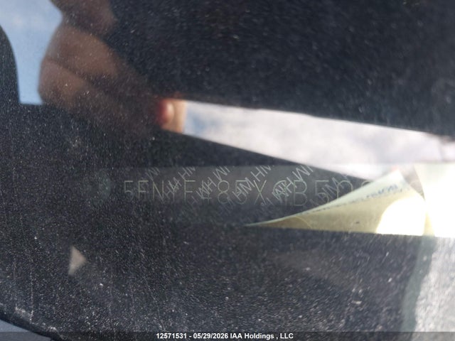 12571531 :رقم المزاد ، 5FNYF485X9B502988 vin ، 2009 Honda Pilot Ex-l مزاد بيع