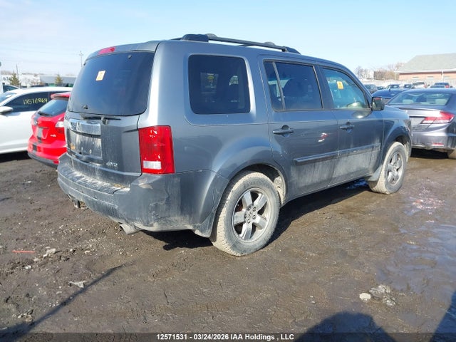 12571531 :رقم المزاد ، 5FNYF485X9B502988 vin ، 2009 Honda Pilot Ex-l مزاد بيع