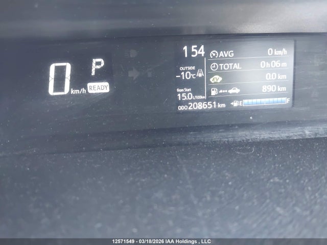 JTDKDTB39J1614918 Toyota PRIUS C
