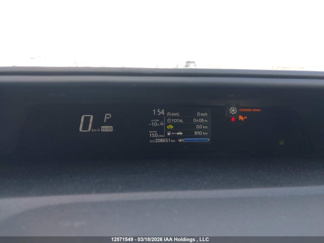 JTDKDTB39J1614918 Toyota PRIUS C