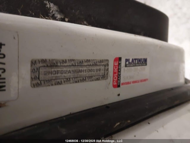 12468036 :رقم المزاد ، 2HGHG2A55AH100119 vin ، 2010 Honda Civic Si Si مزاد بيع