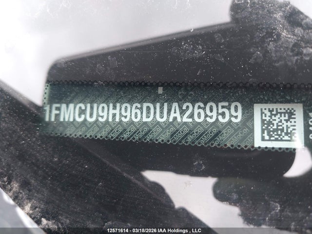 Продаж на аукціоні авто 2013 Ford Escape Sel, vin: 1FMCU9H96DUA26959, номер лоту: 12571614