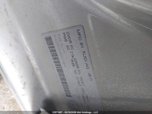 WAUHFCFL0EN013844 Audi A4 Premium Plus