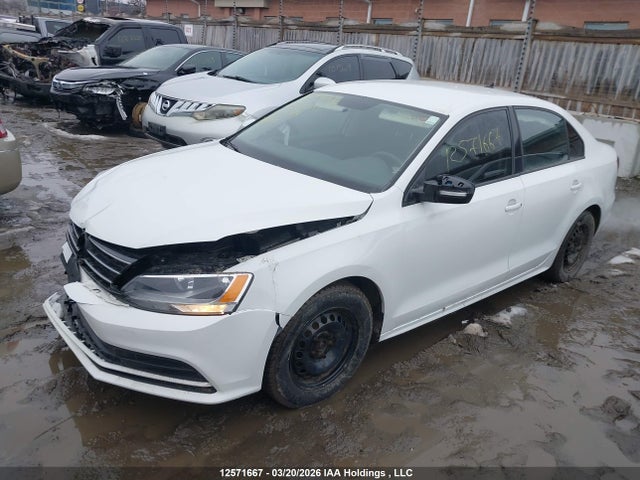 12571667 :رقم المزاد ، 3VW2K7AJ6FM339741 vin ، 2015 Volkswagen Jetta 2.0l Trendline/2.0l Trendline+ مزاد بيع