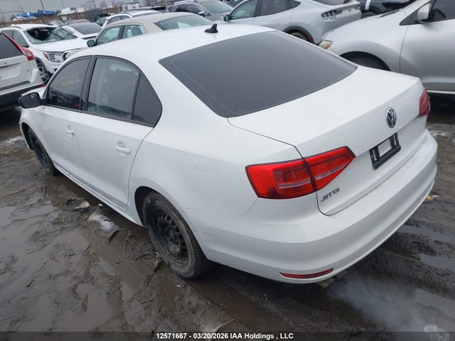 12571667 :رقم المزاد ، 3VW2K7AJ6FM339741 vin ، 2015 Volkswagen Jetta 2.0l Trendline/2.0l Trendline+ مزاد بيع