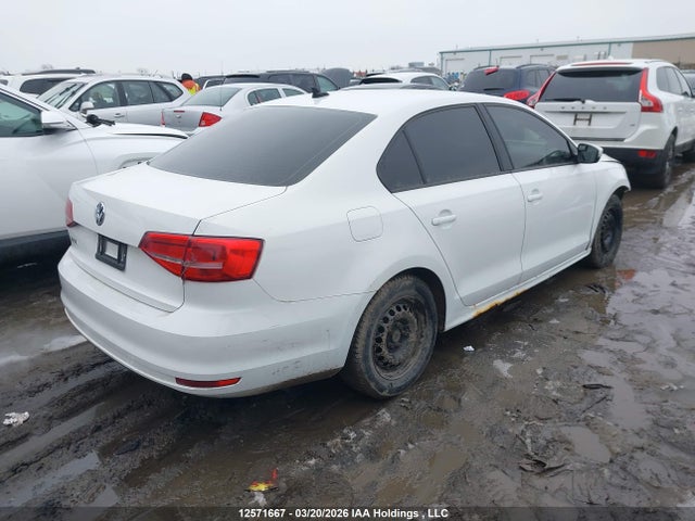 12571667 :رقم المزاد ، 3VW2K7AJ6FM339741 vin ، 2015 Volkswagen Jetta 2.0l Trendline/2.0l Trendline+ مزاد بيع