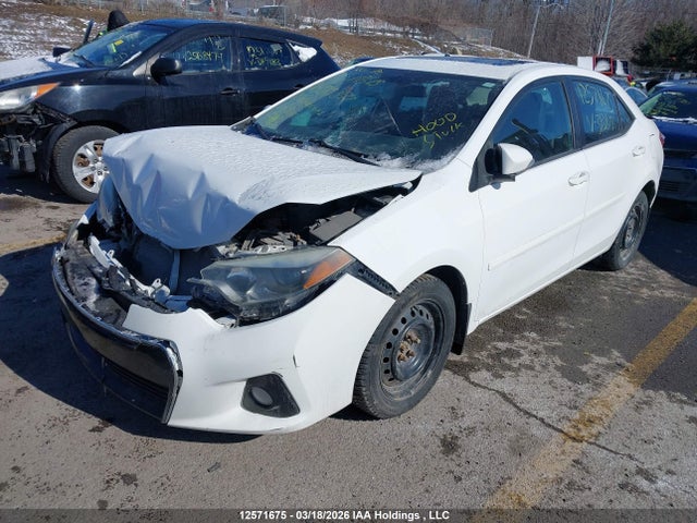 12571675 :رقم المزاد ، 2T1BURHE8FC313877 vin ، 2015 Toyota Corolla S مزاد بيع