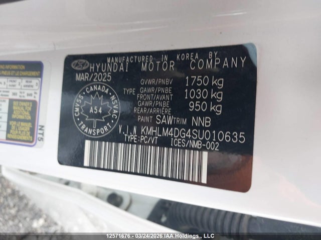 Продаж на аукціоні авто 2025 Hyundai Elantra Essential, vin: KMHLM4DG4SU010635, номер лоту: 12571676