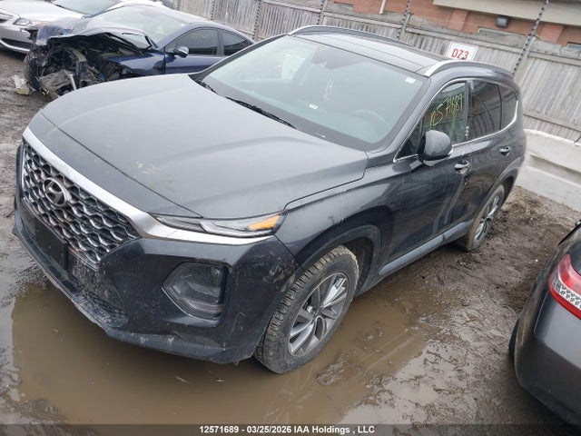 5NMS3CADXLH211021 Hyundai Santa Fe Preferred Awd With Sun And Leather Package