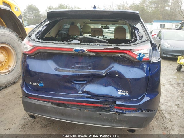 2016 Ford Edge Sel მანქანა იყიდება აუქციონზე, vin: 2FMPK4J9XGBC43932, აუქციონის ნომერი: 12571710