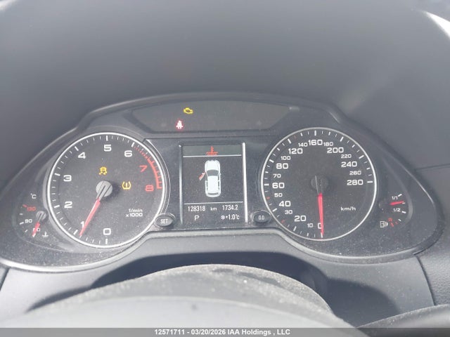 12571711 :رقم المزاد ، WA1VFCFP3CA100810 vin ، 2012 Audi Q5 Prestige مزاد بيع