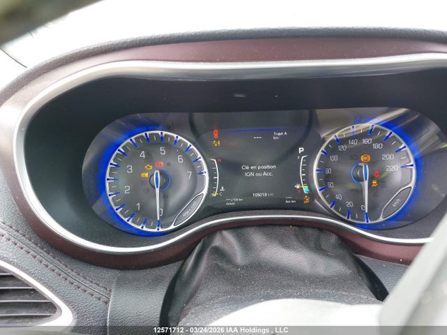 Auction sale of the 2017 Chrysler Pacifica Limited, vin: 2C4RC1GG7HR540857, lot number: 12571712