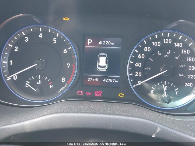 Aukcja sprzedaży 2020 Hyundai Kona Luxury Awd, vin: KM8K6CAA1LU419077, numer aukcji: 12571785