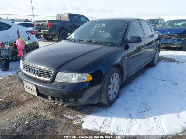 2001 Audi A4 1.8t Quattro მანქანა იყიდება აუქციონზე, vin: WAUDC68D11A105402, აუქციონის ნომერი: 12571787