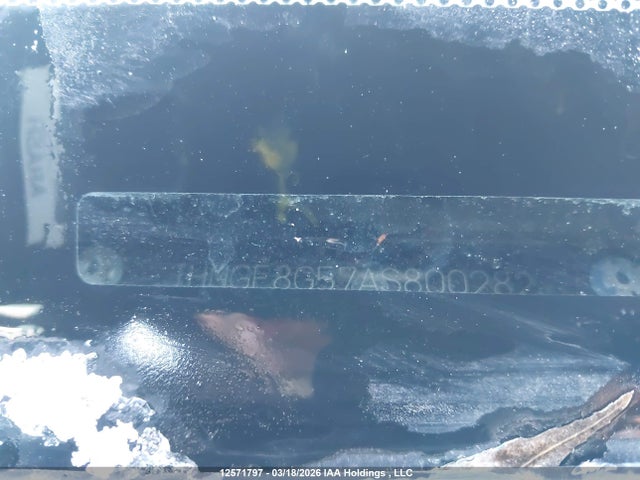2010 Honda Fit Lx მანქანა იყიდება აუქციონზე, vin: JHMGE8G57AS800282, აუქციონის ნომერი: 12571797