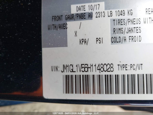 JM1GL1V56H1148028 Mazda 6 TOURING