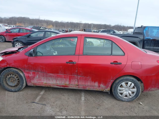 12560549 :رقم المزاد ، JTDBT923571134552 vin ، 2007 Toyota Yaris مزاد بيع
