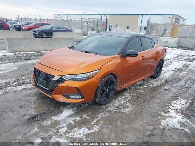 Продаж на аукціоні авто 2022 Nissan Sentra Sr/sr Midnight Edition, vin: 3N1AB8DV9NY291813, номер лоту: 12571865