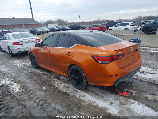 Продаж на аукціоні авто 2022 Nissan Sentra Sr/sr Midnight Edition, vin: 3N1AB8DV9NY291813, номер лоту: 12571865